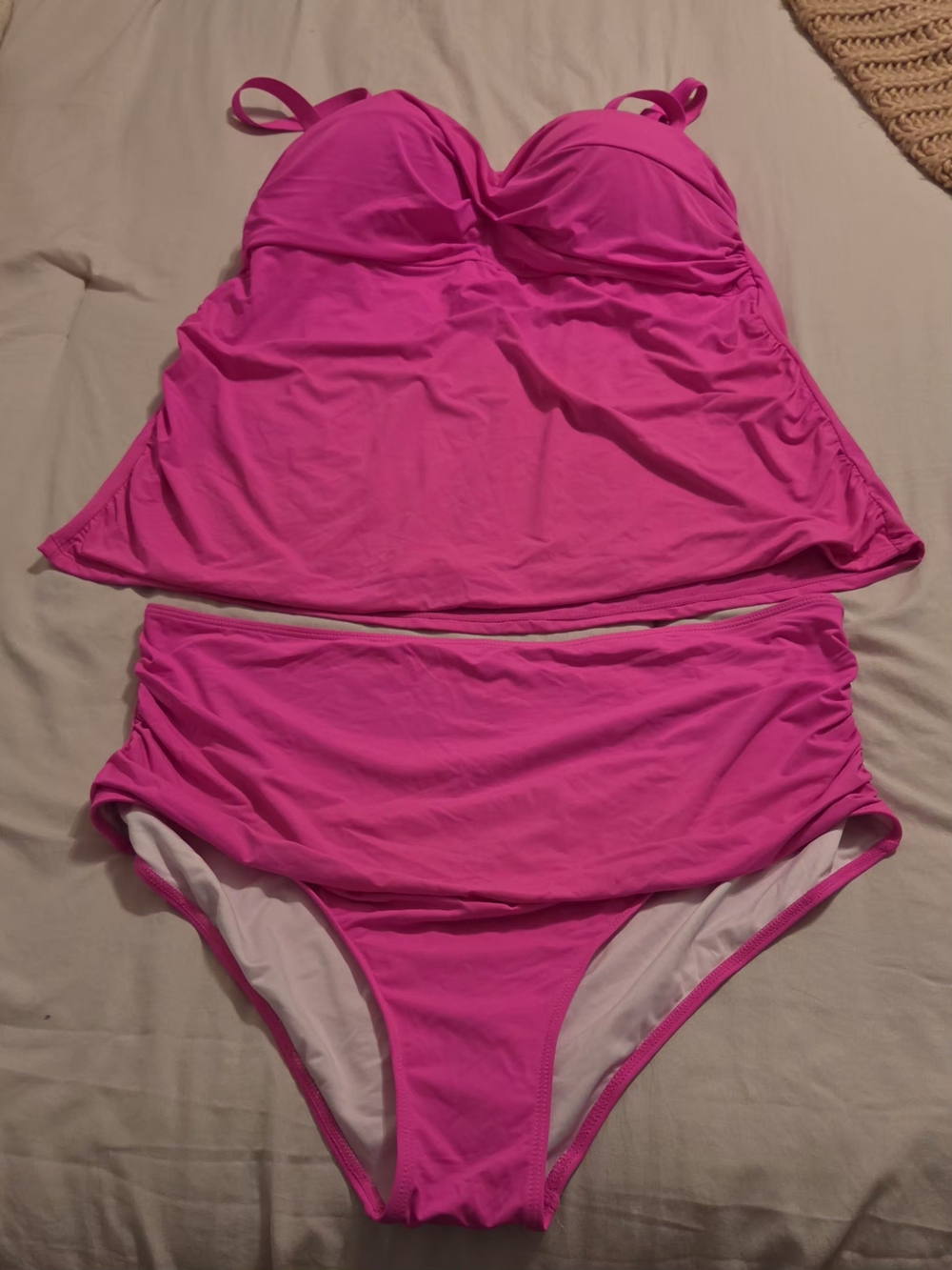 Women’s Pink Tankini Swim Set